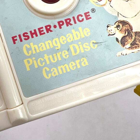 Fisher Price Changeable Picture Disc Camera Reproduction Toy 2011 - Picture 6 of 8